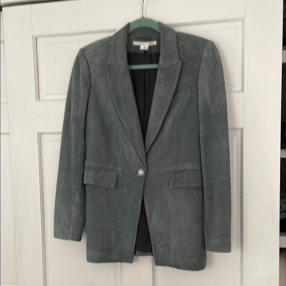 Veronica Beard Suede Blazer